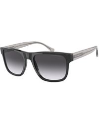 Emporio Armani - Ea4163 58758G Sunglasses Acetate Pillow Normal Shaded - Lyst
