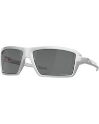 Oakley - Oo9129 Cables 912912 Sunglasses Plastic Squared Polarized Prizm - Lyst