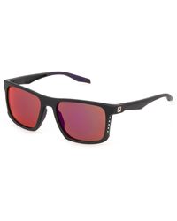 Fila - Sfi894 Aaux Sunglasses Injected Geometric Water -Repellent Mirror - Lyst