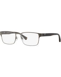 Emporio Armani - Ea1027 3003 Optical Frames Metal Squared Normal - Lyst