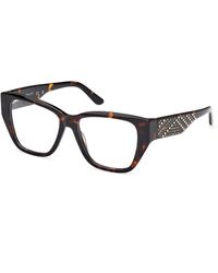 Guess - Gm50019 052 Optical Frames Acetate Squared Normal - Lyst