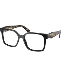 Prada - Pr B03V 3891O1 Optical Frames Acetate Squared Normal - Lyst