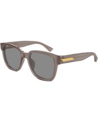 Bottega Veneta - Bv1461Sk 004 Sunglasses Acetate Squared - Lyst