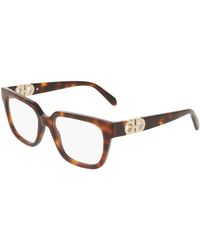 Ferragamo - Sf3056 240 Optical Frames Acetate Squared Normal - Lyst
