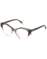 Furla - Vfu869V 0Ag1 Optical Frames Acetate Geometric - Lyst