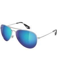Maui Jim - Mj0264S 001 Occhiali Da Sole Titanio Blu Pilot - Lyst