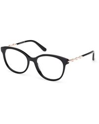 Guess - Gm50046 001 Optical Frames Acetate Round Normal - Lyst