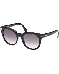 Tom Ford - Ft1109 Moira 01B Sunglasses Acetate Butterfly Normal Shaded - Lyst