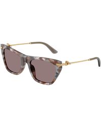 Dolce & Gabbana - Dg4511 34457N Sunglasses Acetate Squared Normal - Lyst
