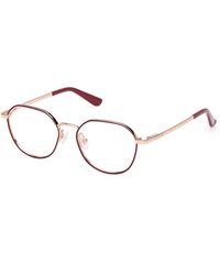 Guess - Gu2724 071 Optical Frames Metal Round Normal - Lyst