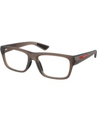 Prada Linea Rossa - Ps 02Tv 29F1O1 Optical Frames Injected Transparent Pillow Normal - Lyst
