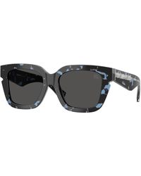 Burberry - Be4453 411187 Sunglasses Acetate Squared Normal - Lyst
