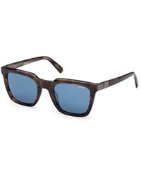 Guess - Gu00279 98V Sunglasses Acetate Squared Normal - Lyst