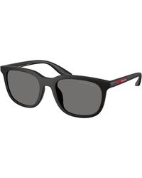 Prada Linea Rossa - Ps B09Su 1Bo02G Sunglasses Injected Pillow Polarized - Lyst