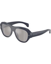 Moncler - Me6015U Elevane 30206G Sunglasses Acetate Geometric Normal - Lyst