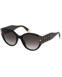 Furla - Sfu784 700 Sunglasses Acetate Smoke Butterfly Normal Shaded - Lyst