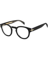 David Beckham - Db 7125 7C5 Optical Frames Acetate Round - Lyst