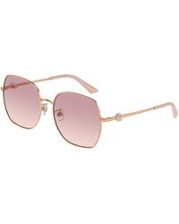Jimmy Choo - Jc4008Hd 300868 Sunglasses Metal Squared Normal Shaded - Lyst