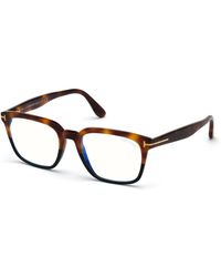 Tom Ford - Ft5626-B 056 Optical Frames Acetate Squared Normal - Lyst