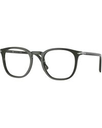 Persol - Po3318V 1188 Optical Frames Acetate Transparent Pantos Normal - Lyst