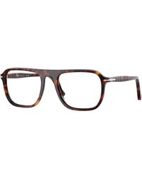 Persol - Po3359V Jacques 24 Optical Frames Acetate Squared Normal - Lyst