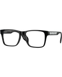 Burberry - Be2393D 3001 Optical Frames Acetate Squared Normal - Lyst