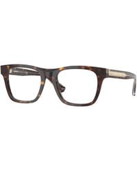 Burberry - Be2445 4205 Optical Frames Acetate Squared Normal - Lyst