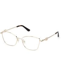 Guess - Gu2974 032 Optical Frames Metal Cat Eye Normal - Lyst