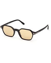 Tom Ford - Ft1301 Joey-02 01E Sunglasses Acetate Geometric Photochromic - Lyst