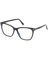 Tom Ford - Ft5641-B 005 Optical Frames Acetate Butterfly Normal - Lyst