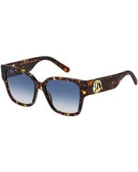 Marc Jacobs - Marc 698/S 086/08 Sunglasses Acetate Squared Normal Shaded - Lyst