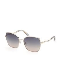 Guess - Gm00047 33W Sunglasses Metal Squared Normal - Lyst
