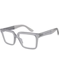 Giorgio Armani - Ar7230U 5914 Optical Frames Acetate Transparent Squared Normal - Lyst