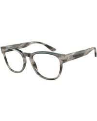 Giorgio Armani - Ar7223 5927 Optical Frames Acetate Transparent Pantos Normal - Lyst