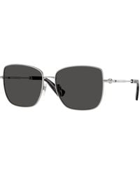 Burberry - Be3158 100587 Sunglasses Metal Squared Normal - Lyst