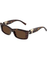 Tiffany & Co. - Tf4240U 80153G Sunglasses Acetate Squared Normal - Lyst
