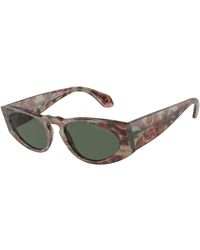 Giorgio Armani - Ar8216 597771 Sunglasses Acetate Squared Normal - Lyst