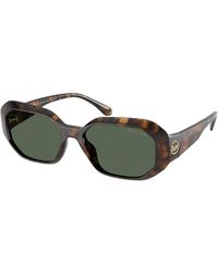 Michael Kors - Mk2240U Siesta Key 300671 Sunglasses Injected Geometric Normal - Lyst
