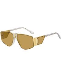 Givenchy - Gv 7166/S Dyg/70 Sunglasses Metal Squared Normal - Lyst