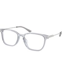 Prada - Pr A12Vd U431O1 Optical Frames Acetate Pillow Normal - Lyst