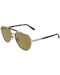 Calvin Klein - Ck26100S 716 Sunglasses Metal Pilot Normal - Lyst