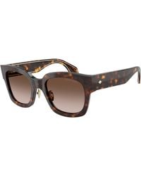 Giorgio Armani - Ar8223 502613 Sunglasses Acetate Squared Normal Shaded - Lyst