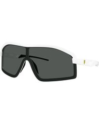 FERRARI SCUDERIA - Fz6010U 515/87 Sunglasses Injected Geometric Normal - Lyst