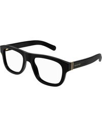 Gucci - Gg1509O 001 Optical Frames Acetate Transparent Round - Lyst