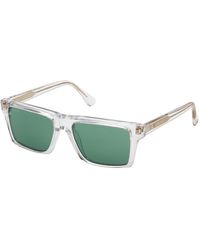 Web - We0383 26N Sunglasses Acetate Squared Normal - Lyst