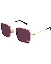 Gucci - Gg1848S 005 Sunglasses Injected Squared - Lyst