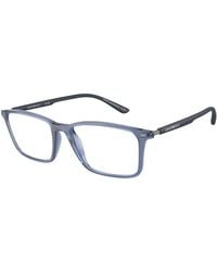 Emporio Armani - Ea3237 6108 Optical Frames Injected Squared Normal - Lyst