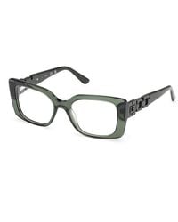 Guess - Gu50322 096 Optical Frames Acetate Squared Normal - Lyst