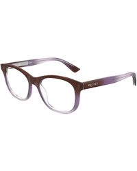 McQueen - Am0568O 012 Optical Frames Acetate Transparent Cat Eye - Lyst