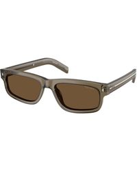 Prada - Pr B11S 18T70F Sunglasses Acetate Squared Normal - Lyst